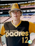AUTOGRAPHED  photo TUCKER ASHFORD SD Padres