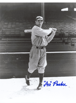 AUTOGRAPHED SIGNED photo ACE PARKER Philadelphia A's
