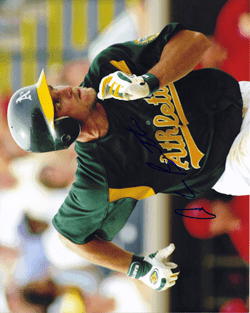 AUTOGRAPHED SIGNED photo ANDY BEATTIE Oakland A's