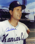 AUTOGRAPHED ART DITMAR 8X10 Kansas City A's Photo