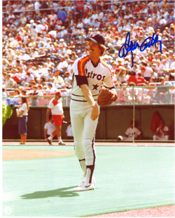 AUTOGRAPHED SIGNED photo ALAN ASHBY #2 Houston Astros