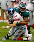 Autographed  JASON BABIN 8X10  Photo - Philadelphia Eagles