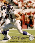 Autographed BRAD BADGER  photo - Minnesota Vikings