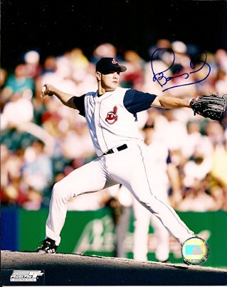 AUTOGRAPHED  photo DANYS BAEZ Cleveland Indians