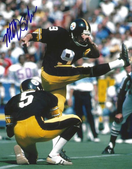 AUTOGRAPHED MATT BAHR 8X10 Pittsburgh Steelers Photo