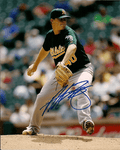 AUTOGRAPHED  ANDREW BAILEY 8x10 Oakland A's Photo
