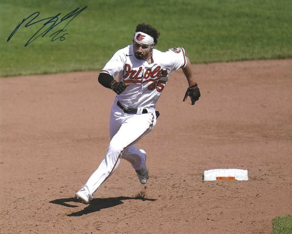 AUTOGRAPHED RYAN MCKENNA 8X10 Baltimore Orioles Photo