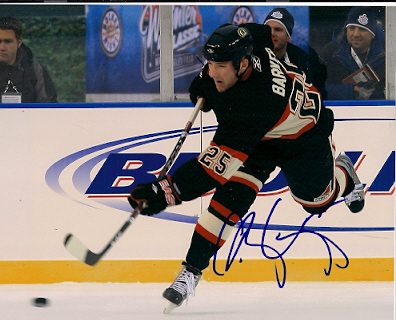 Autographed CAM BARKER  Photo - Chicago  Blackhawks