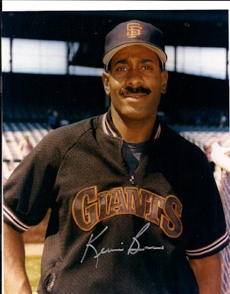 AUTOGRAPHED  KEVIN BASS 8x10 San Francisco Giants Photo