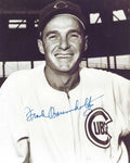 AUTOGRAPHED FRANK BAUMHOLTZ 8X10 Chicago Cubs Photo
