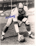 Autographed ED BEATTY 8x10 Pittsburgh Steelers photo