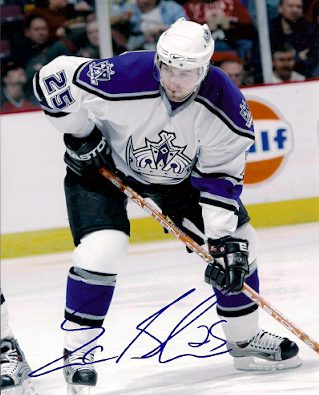 Autographed ERIC BELANGER Los Angeles Kings Photo