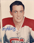 Autographed JEAN BELIVEAU 8x10 Montreal Canadiens photo