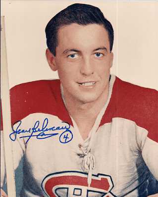 Autographed JEAN BELIVEAU 8x10 Montreal Canadiens photo