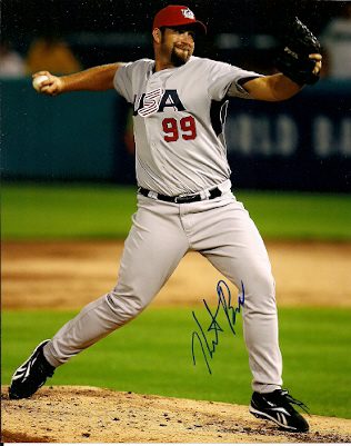 AUTOGRAPHED  photo HEATH BELL USA World Classic
