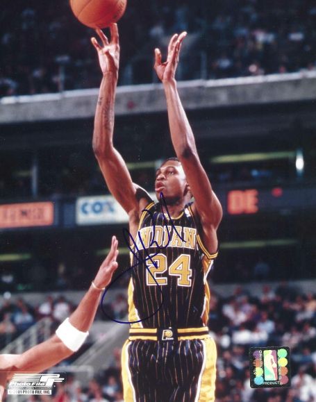 AUTOGRAPHED JONATHAN BENDER 8x10 Indiana Pacers Photo