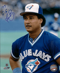 AUTOGRAPHED  photo JUAN BENIQUEZ Toronto Blue Jays