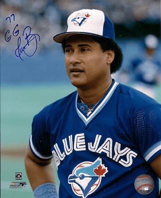 AUTOGRAPHED  photo JUAN BENIQUEZ Toronto Blue Jays