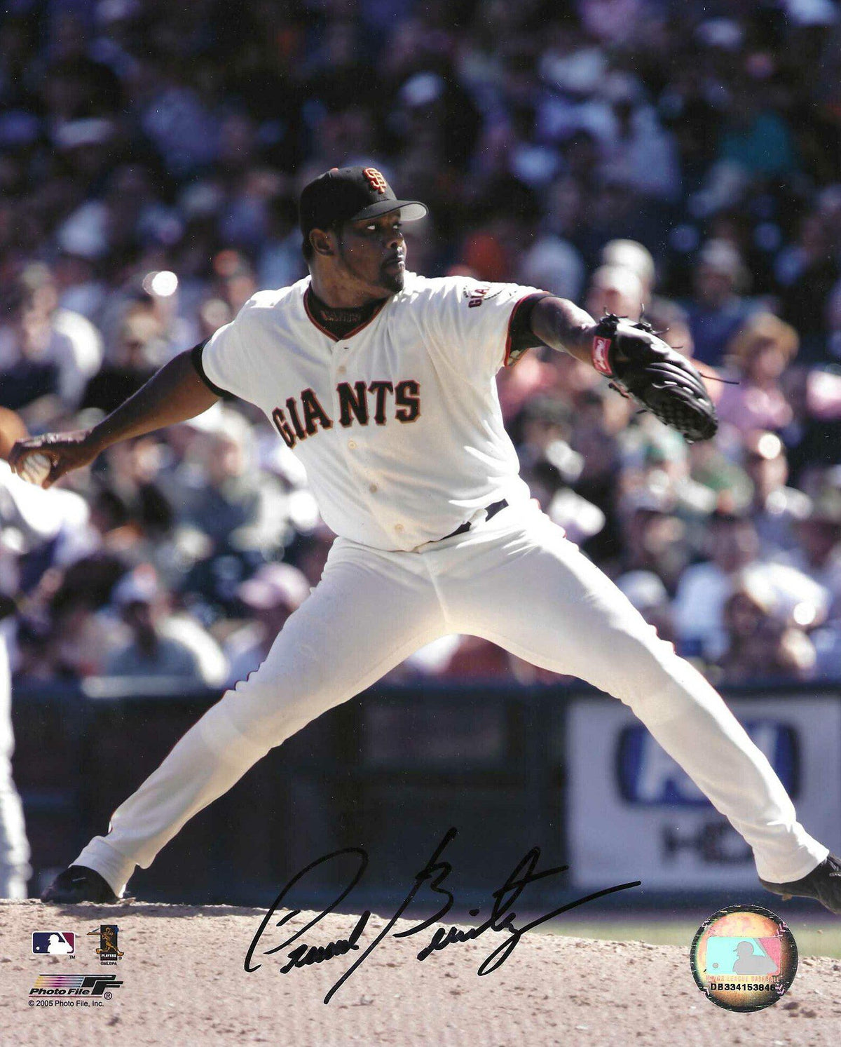 AUTOGRAPHED ARMANDO BENITEZ 8X10 San Francisco Giants Photo