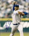 AUTOGRAPHED  photo JOAQUIN BENOIT Texas Rangers
