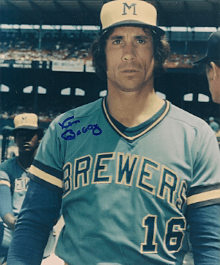 AUTOGRAPHED KEN BERRY 8x10 Milwaukee Brewers Photo