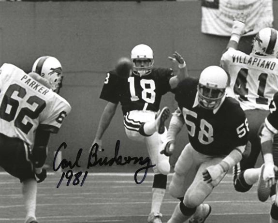 Autographed CARL BIRDSONG 8x10 St. Louis Cardinals Photo