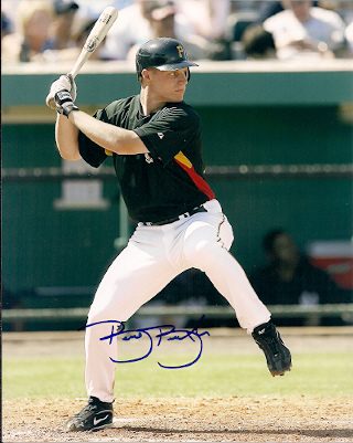 AUTOGRAPHED  photo BRIAN BIXLER - Pittsburgh Pirates