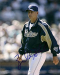 AUTOGRAPHED BUD BLACK SD Padres photo