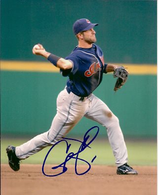 AUTOGRAPHED CASEY BLAKE 8x10 Cleveland Indians Photo