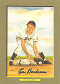 Autographed Perez-Steele GREAT MOMENTS Card LOU BOUDREAU