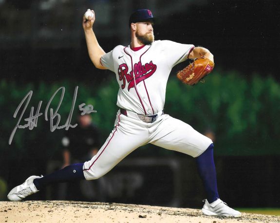 AUTOGRAPHED JONATHAN BOWLAN 8X10 Philadelphia Phillies Photo