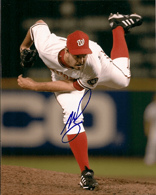 Autographed MICAH BOWIE Washington Nationals Photo