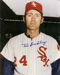 AUTOGRAPHED  photo TOM BRADLEY Chicago White Sox