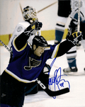 Autographed ERIC BREWER St. Louis Blues Photo