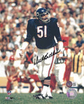 Autographed Dick Butkus Chicago Bears 8x10 Photo with Becket COA