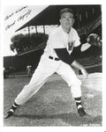 AUTOGRAPHED BUD BYERLY 8X10 Washington Senators Photo