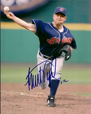 AUTOGRAPHED  photo PAUL BYRD Cleveland Indians