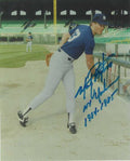 AUTOGRAPHED MARTY BYSTROM 8x10 New York Yankees Photo