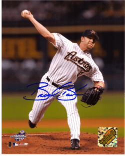 AUTOGRAPHED BRANDON BACKE 8X10 Houston Astros Photo