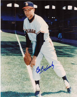 AUTOGRAPHED BO BELINSKY 8x10 Los Angeles Angels Photo