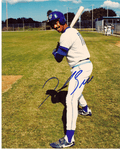 Autographed DEREK BELL 8x10 Toronto Blue Jays Photo