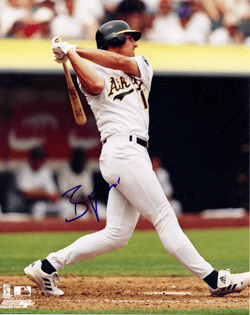 AUTOGRAPHED SIGNED photo BEN GRIEVE #7 Oakland A's