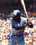 AUTOGRAPHED  BEN OGLIVIE 8X10 Milwaukee Brewers Photo