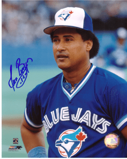 SIGNED photo JUAN BENIQUEZ Toronto Blue Jays