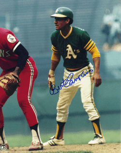 AUTOGRAPHED SIGNED photo BERT CAMPANERIS #2 Oakland A's