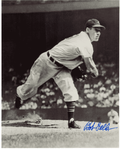 AUTOGRAPHED  photo BOB FELLER #1 Cleveland Indians