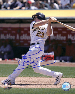 AUTOGRAPHED SIGNED photo BOBBY KIELTY #2 Oakland A's