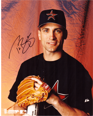 AUTOGRAPHED SIGNED photo TIM BOGAR Houston Astros