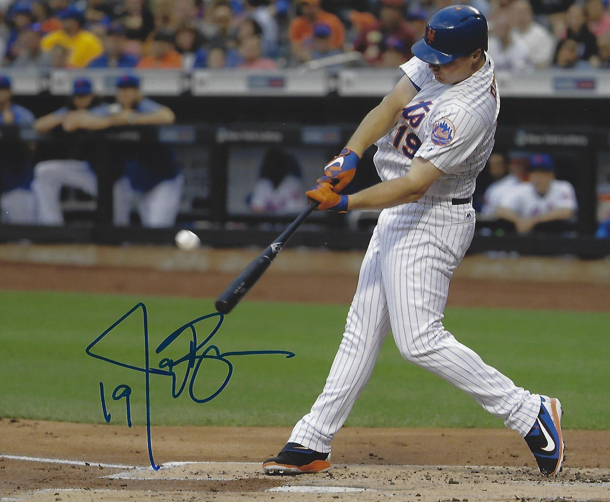 Autographed JAY BRUCE 8X10 New York Mets photo