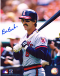 AUTOGRAPHED SIGNED photo BILL BUCKNER #1 Angels